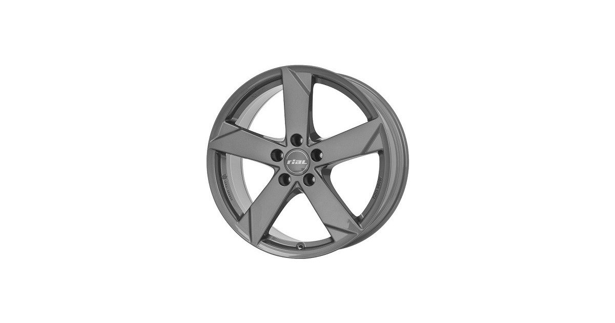 Jante ALU, Rial KK/GR/ET45 graphit, 7X17 5/112 ET45, Alésage 57.1