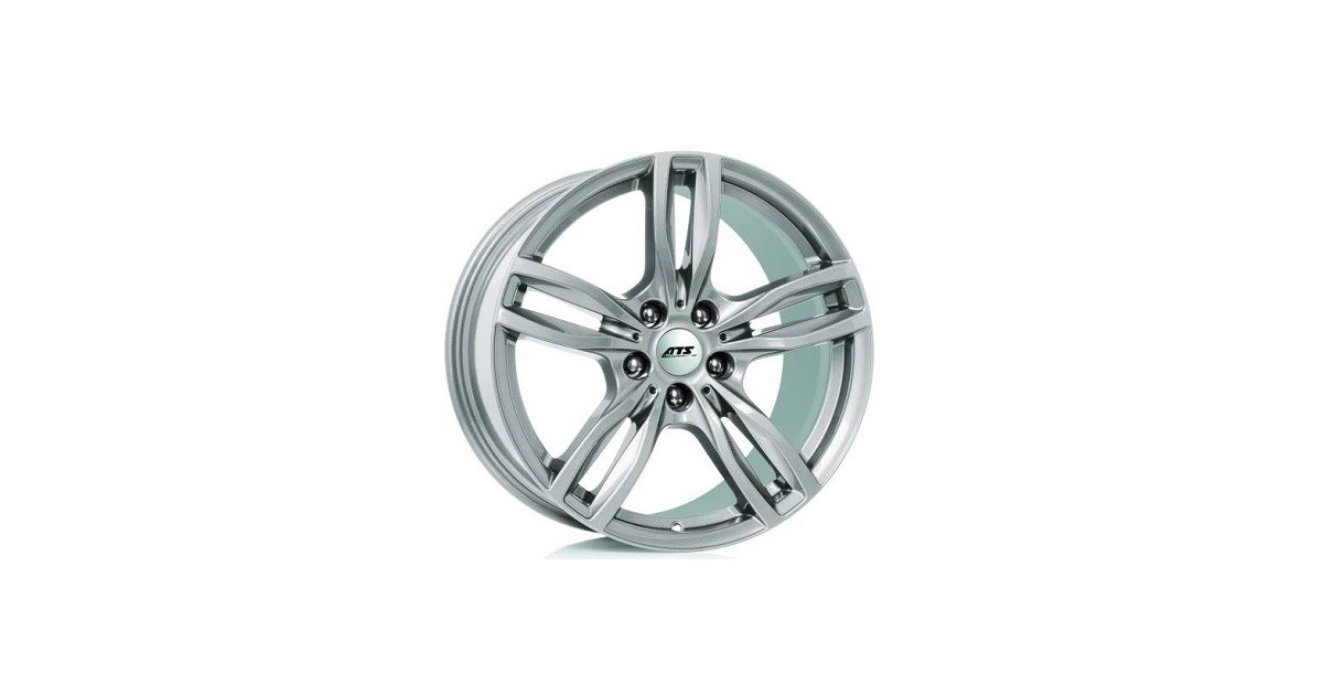 Jante ALU, ATS EVO/SI/ET22 polar-silber, 7X18 5/112 ET22, Alésage 66.6