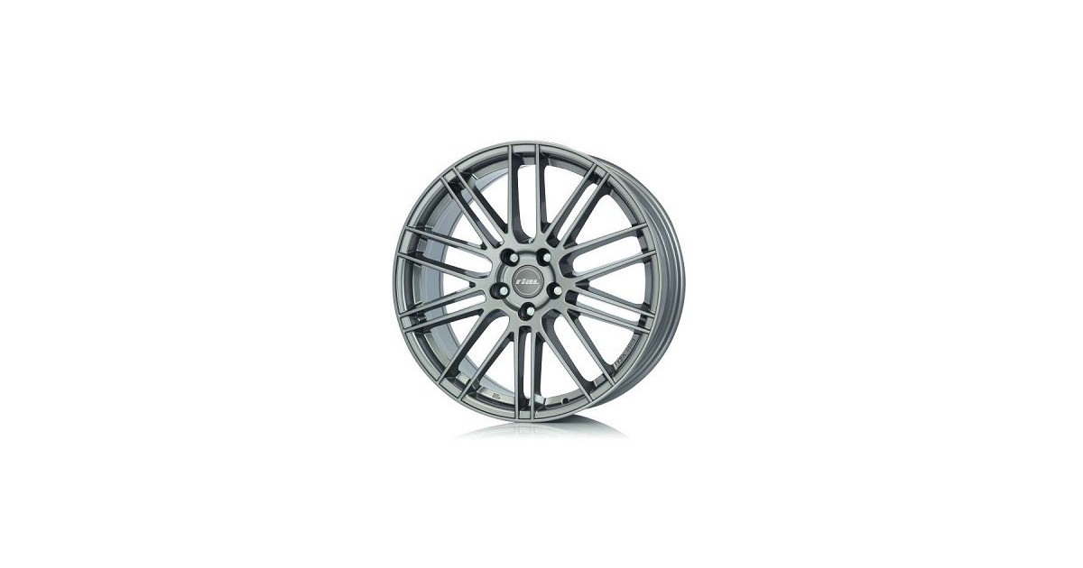 Jante ALU, Rial KIB/MG/ET40 metal-grey, 8X19 5/112 ET40, Alésage 70.1