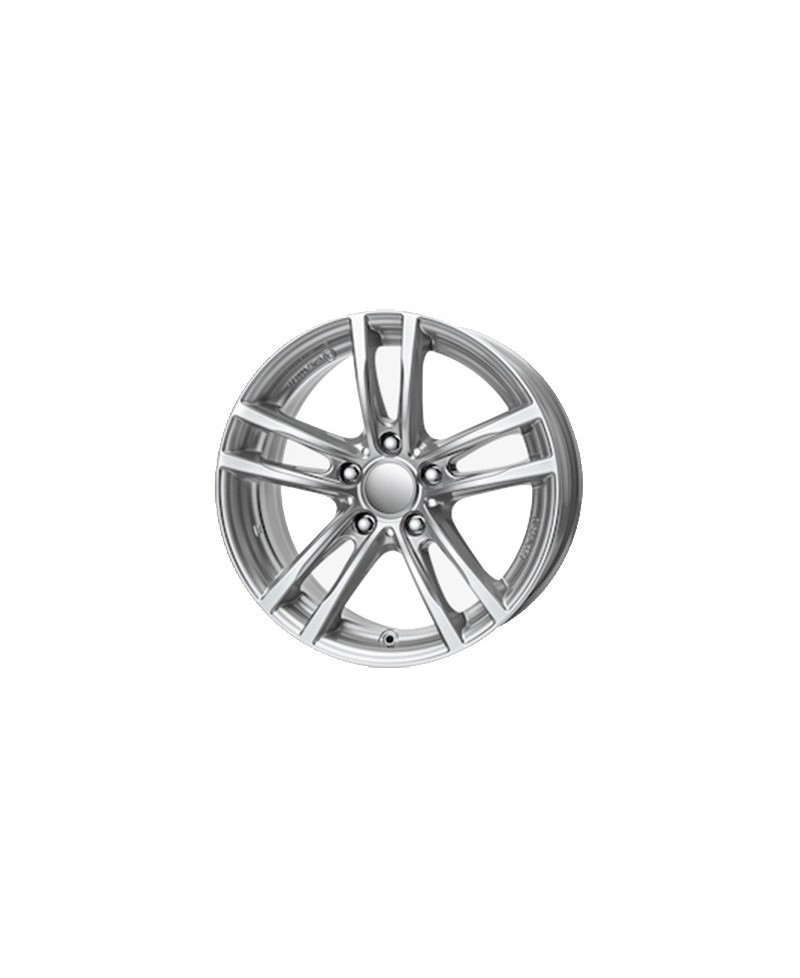 Jante ALU, Rial X10/SI/ET30 polar-silber, 8X19 5/112 ET30, Alésage 66.6