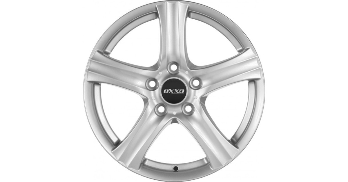 Jante Alu OXXO CHARON (RG14) SILVER ,5x14 5x100 ET35 , Alésage 57.1