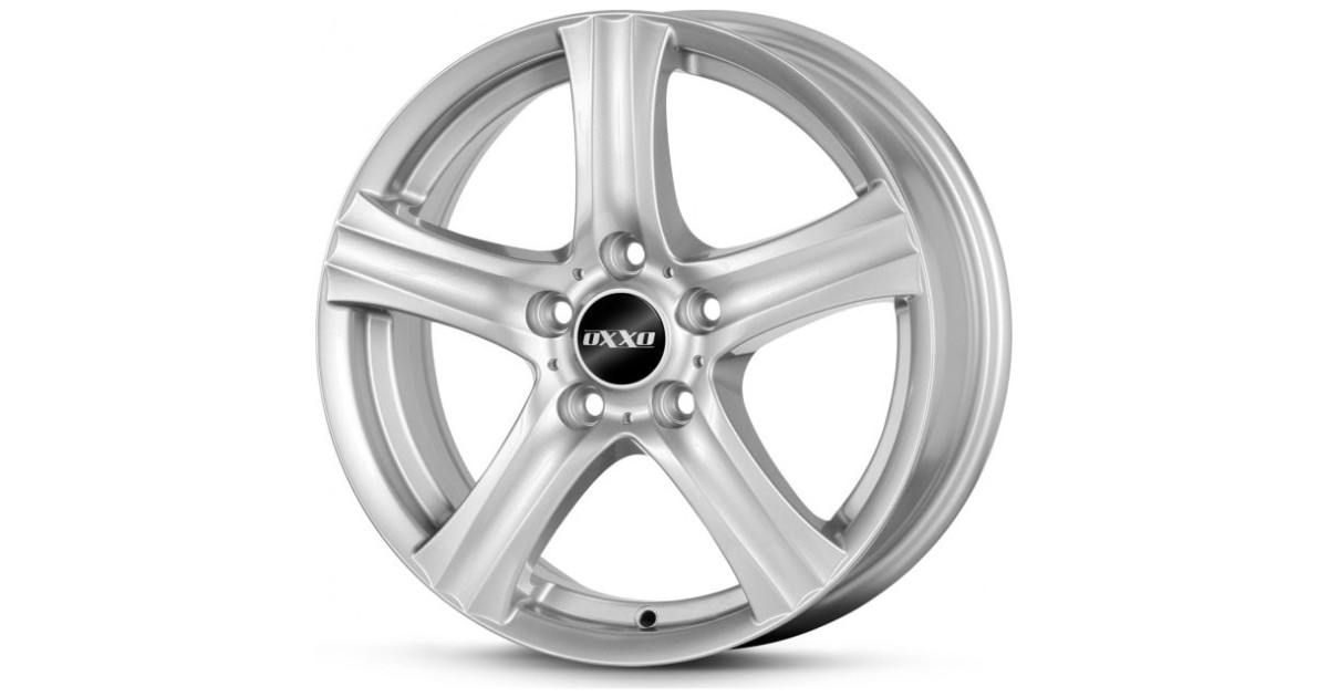 Jante Alu OXXO CHARON (RG14) SILVER ,5x14 5x100 ET35 , Alésage 57.1