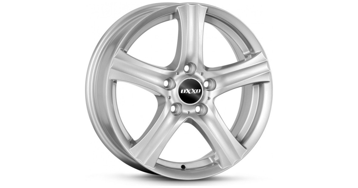 Jante Alu OXXO CHARON (RG14) SILVER , 5,5x15 5x100 ET40 , Alésage 57.1
