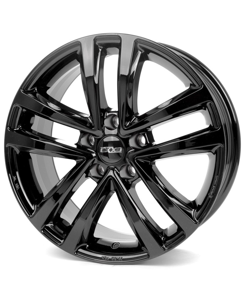 Jante Alu OXXO BRAVE BLACK (OX16) 7,5x19 5x112 ET32 , Alésage 66.6