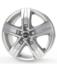 Jante Alu MAK STONE 5 SILVER 6x15 5x139,7 ET0 , Alésage 108.3