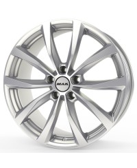 Jante Alu MAK WOLF SILVER  7,5x18 5x114.3 ET35 , Alésage 76