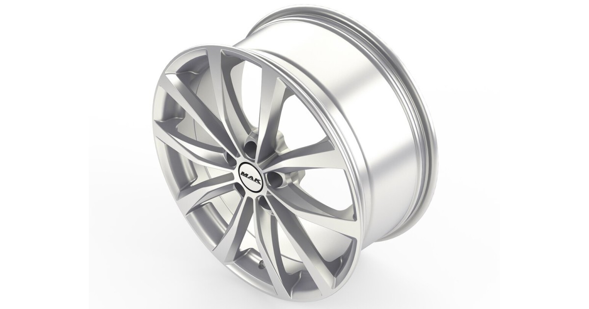 Jante Alu MAK WOLF SILVER  7,5x19 5x112 ET50 , Alésage 57.1