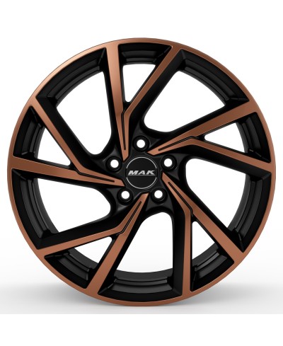 Jante Alu MAK KASSEL BLACK & BRONZE  7,5x19 5x112 ET50 , Alésage 57.1