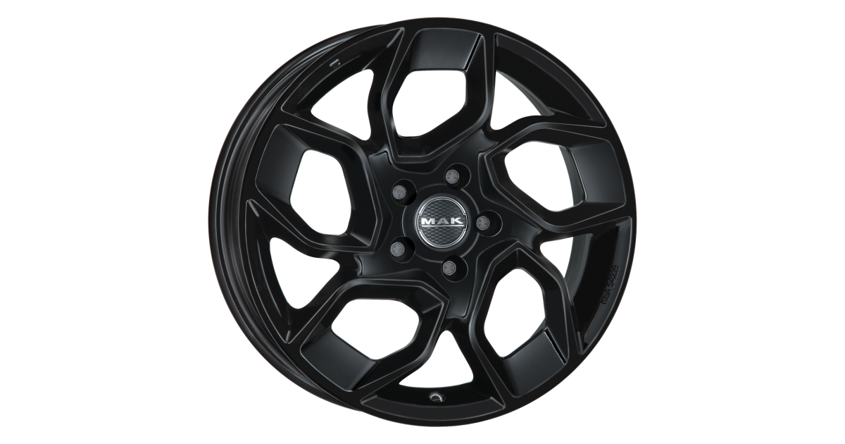 Jante Alu MAK EXPRESS GLOSS BLACK  7,5x18 5x112 ET52 , Alésage 66.6