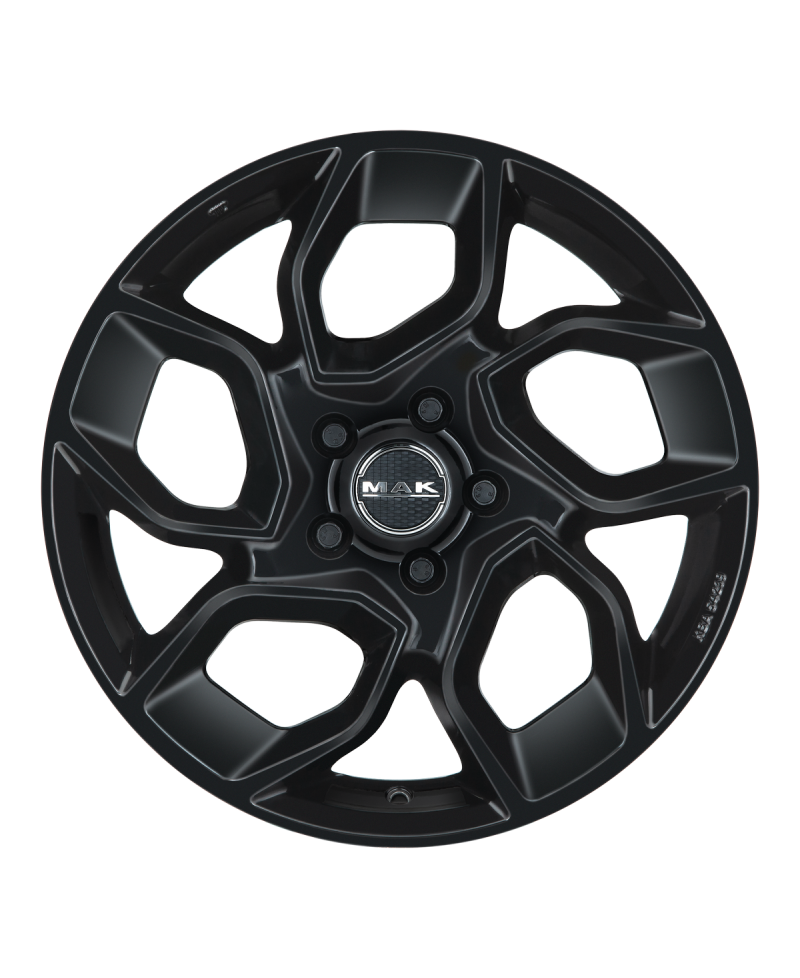Jante Alu MAK EXPRESS GLOSS BLACK  7x17 5x160 ET55 , Alésage 65.1