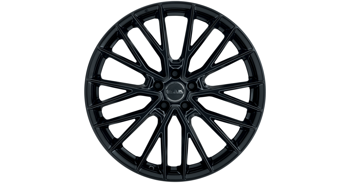 Jante Alu MAK SPECIALE GLOSS BLACK  8,5x21 5x120 ET24 , Alésage 72.6