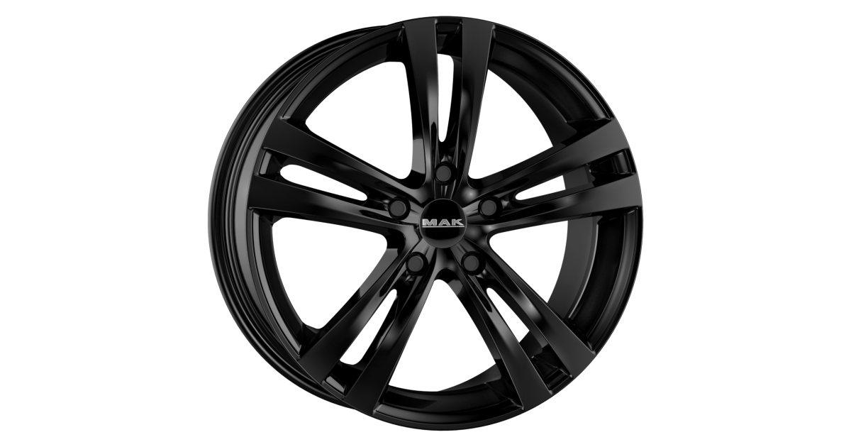 Jante Alu MAK ZENITH MATT BLACK  8x17 5x112 ET42 , Alésage 76