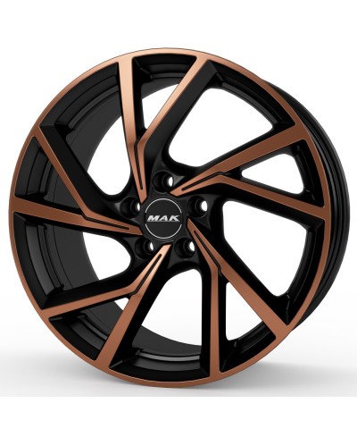 Jante Alu MAK KASSEL BLACK & BRONZE  8x18 5x112 ET40 , Alésage 57.1