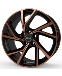 Jante Alu MAK KASSEL BLACK & BRONZE  8x18 5x112 ET40 , Alésage 57.1