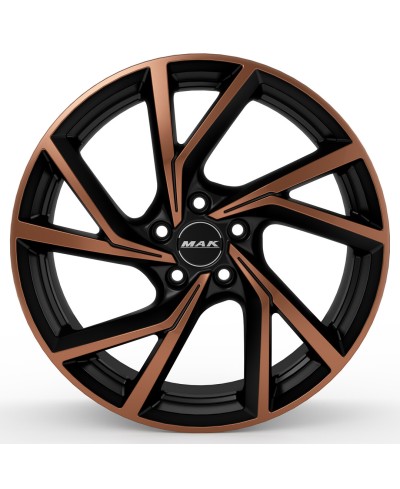 Jante Alu MAK KASSEL BLACK & BRONZE  8x18 5x112 ET40 , Alésage 57.1