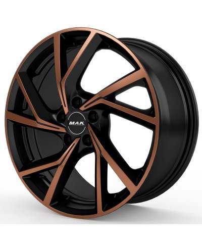 Jante Alu MAK KASSEL BLACK & BRONZE  8x18 5x112 ET40 , Alésage 57.1