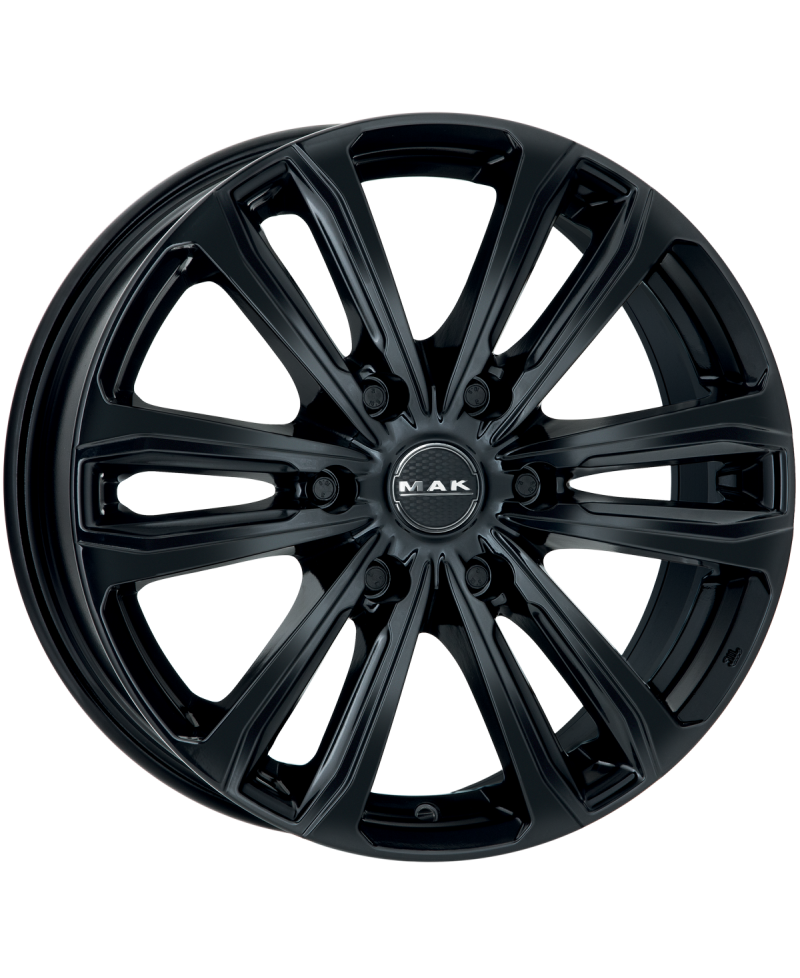 Jante Alu MAK SAFARI 6 GLOSS BLACK  8x18 6x139,7 ET53 , Alésage 92.3