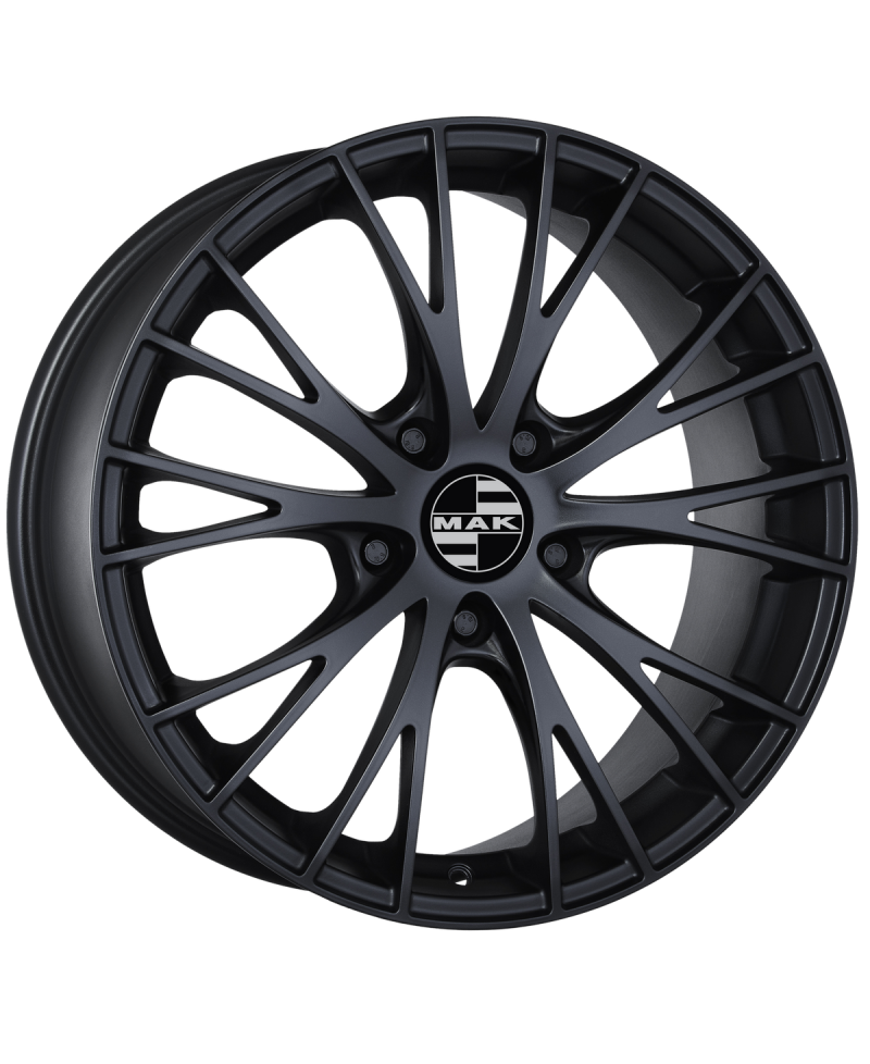 Jante Alu MAK RENNEN MATT BLACK  9x19 5x114.3 ET45 , Alésage 70.6