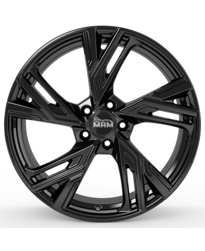 Jante ALU, MAM RS5 BLACK PAINTED  6.5X16  4/100 ET35, Alésage 63.4