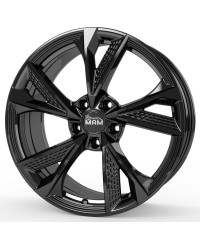 Jante ALU, MAM RS6 BLACK PAINTED 7.5X17  5/100 ET35, Alésage 63.4