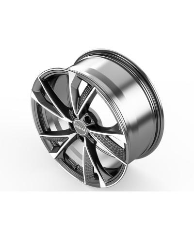 Jante ALU, MAM RS6 PALLADIUM FRONT POLISH  8.5X20  5/114.3 ET45, Alésage 72.6