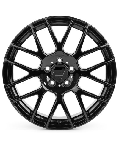 Jante ALU, Wheelworld - 2DRV WH26 SW+  laqué noir brillant 8X18 5/120 ET35, Alésage 72.6