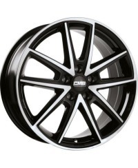 Jante ALU, CMS C30 Diamant Noir Brillant, 7X17 5/112 ET43, Alésage 57.1
