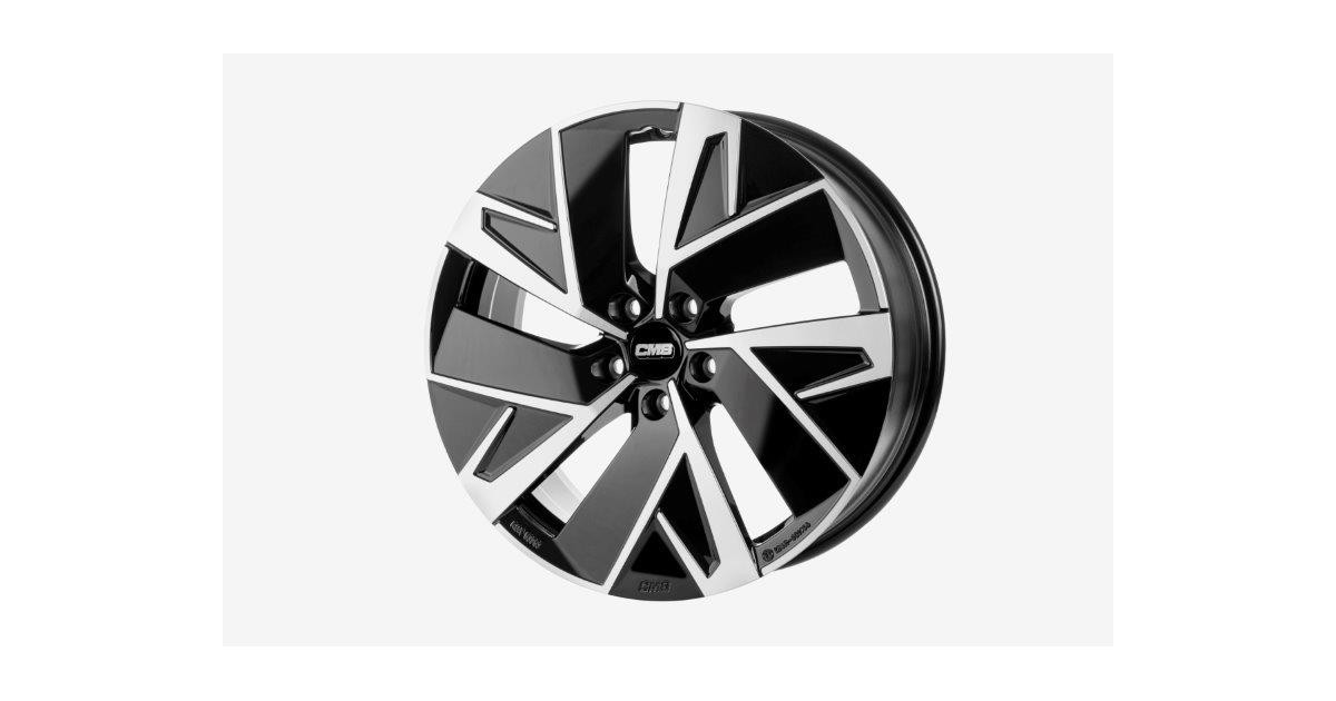 Jante ALU, CMS C32-AERO Diamant Noir Brillant, 7.5X18 5/108 ET49, Alésage 65.1