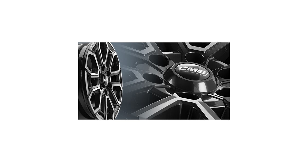 Jante ALU, CMS C35 Diamant Noir Brillant, 7.5X17 6/139.7 ET27, Alésage 100.1