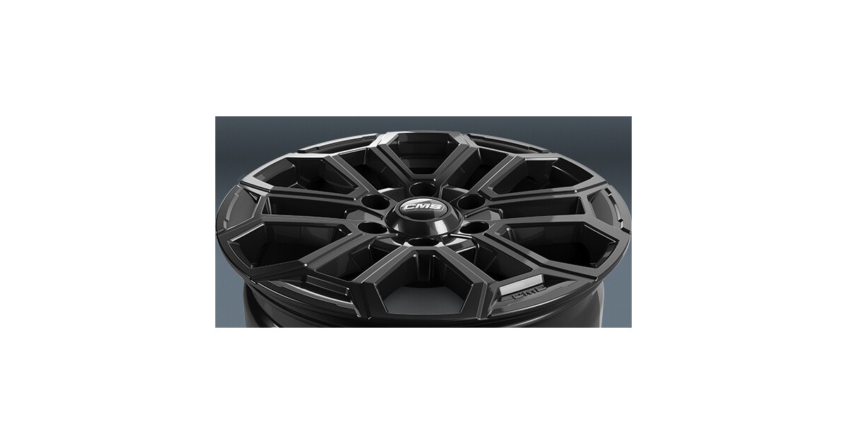 Jante ALU, CMS C35 Noir Brillant, 7.5X17 6/114.3 ET45, Alésage 66.1