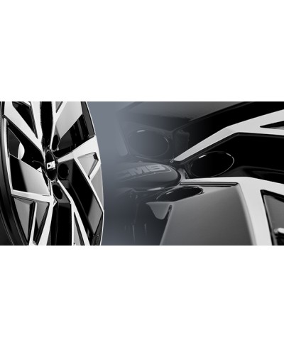 Jante ALU, CMS C32-AERO Diamant Noir Brillant, 7X18 5/114.3 ET50, Alésage 67.2