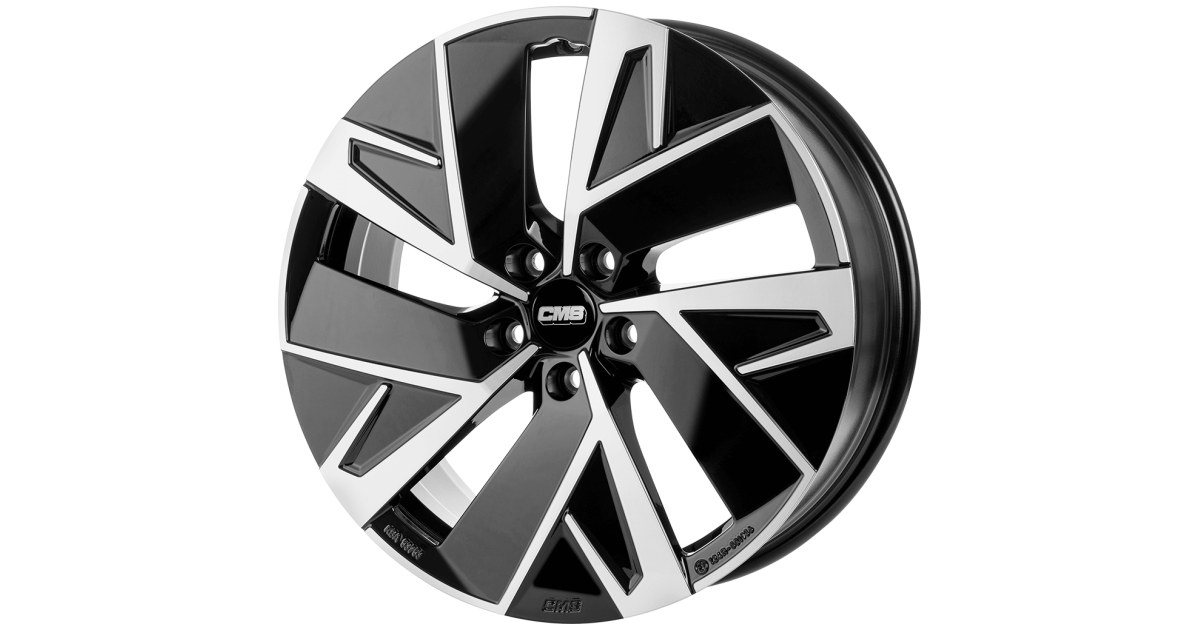 Jante ALU, CMS C32-AERO Diamant Noir Brillant, 7X18 5/108 ET50, Alésage 63.4