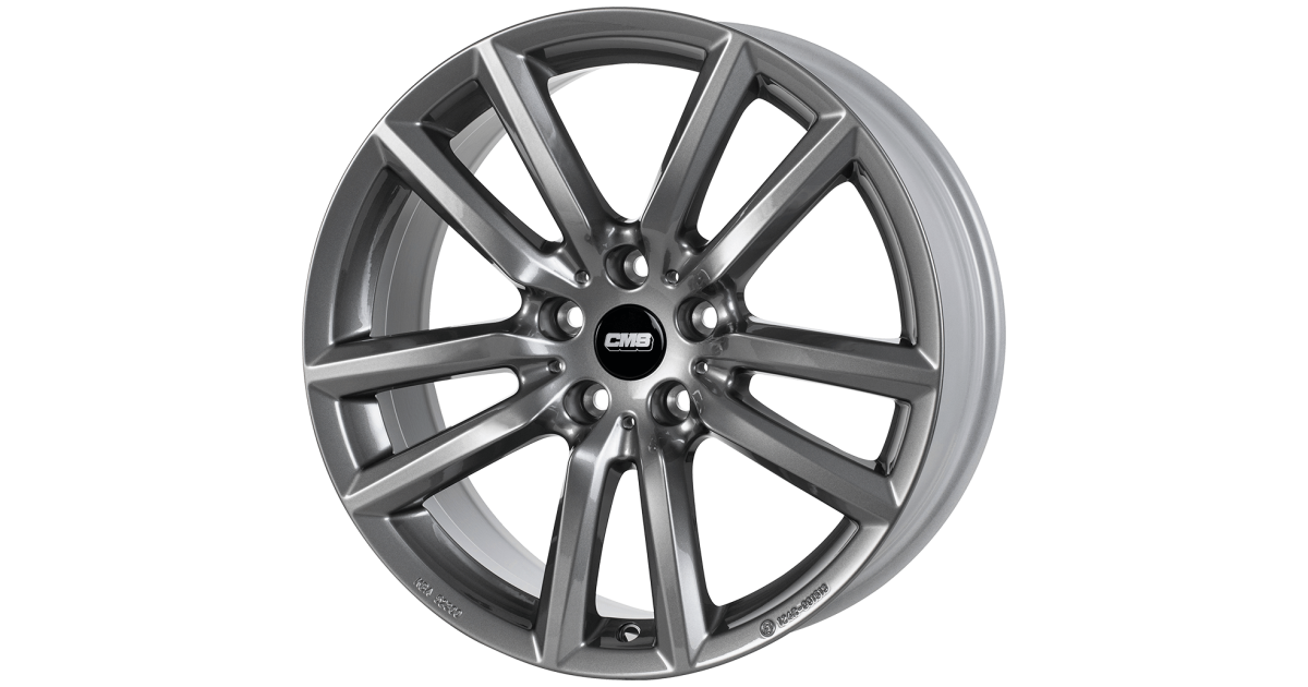 Jante ALU, CMS C27 Titane Brillant, 7.5X18 5/112 ET40, Alésage 57.1