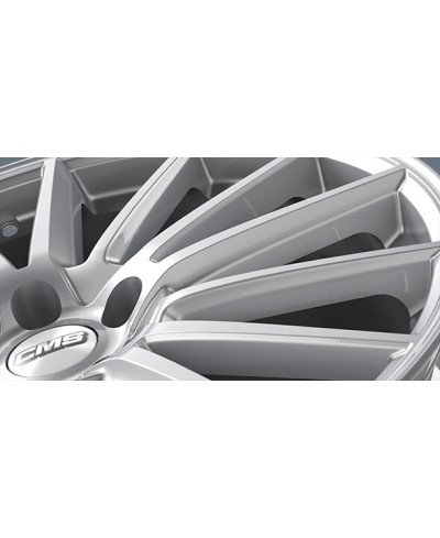 Jante ALU, CMS C23 Racing Argent, 6.5X16 4/98 ET35, Alésage 58.1