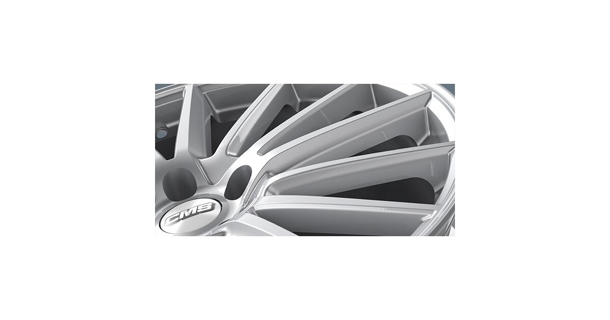 Jante ALU, CMS C23 Racing Argent, 6.5X16 4/100 ET37, Alésage 60.1