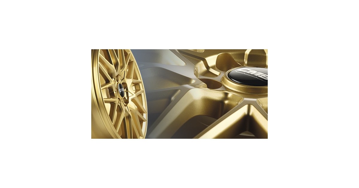 Jante ALU, CMS C25 Or Brillant, 7.5X18 5/112 ET54, Alésage 66.6