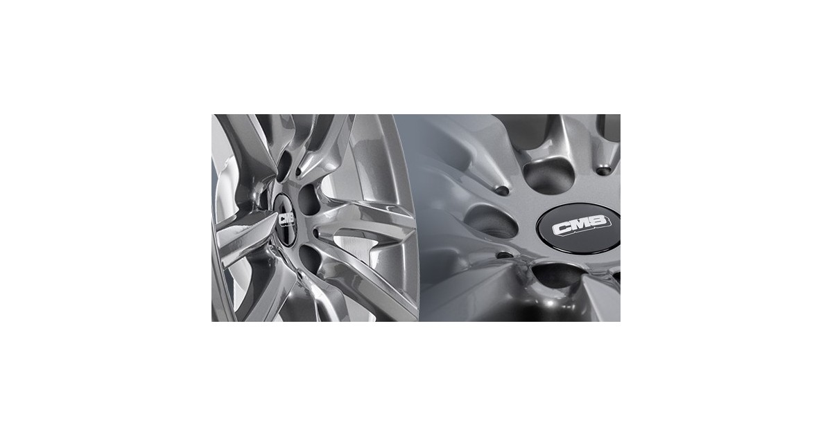 Jante ALU, CMS C27 Titane Brillant, 7.5X17 5/114.3 ET40, Alésage 60.1