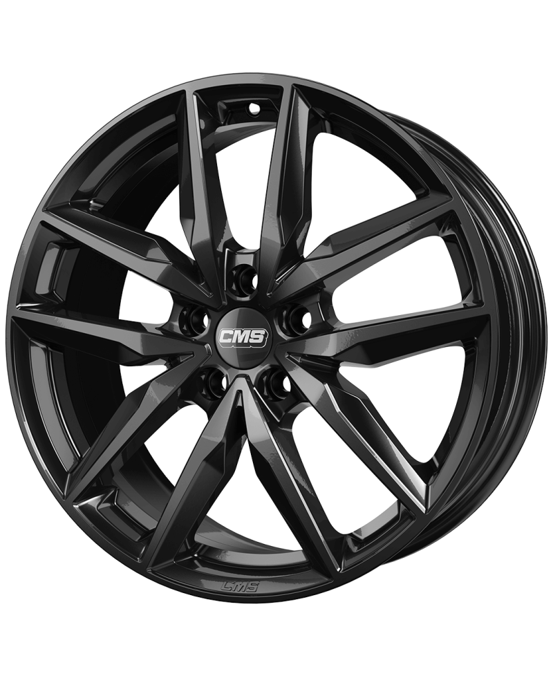 Jante ALU, CMS C28 Noir Brillant, 7.5X19 5/100 ET50, Alésage 57.1