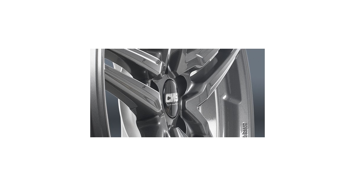 Jante ALU, CMS C29 Titane Brillant, 7.5X17 5/112 ET27, Alésage 66.6
