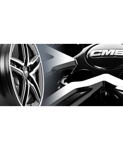 Jante ALU, CMS C29-AERO Diamant Noir Brillant, 8X19 5/120 ET58, Alésage 65.1