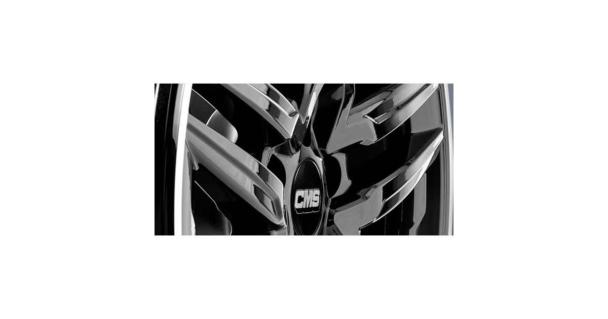 Jante ALU, CMS C29-AERO Noir Bride Poli Brillant, 9.5X19 5/114.3 ET45, Alésage 64.1