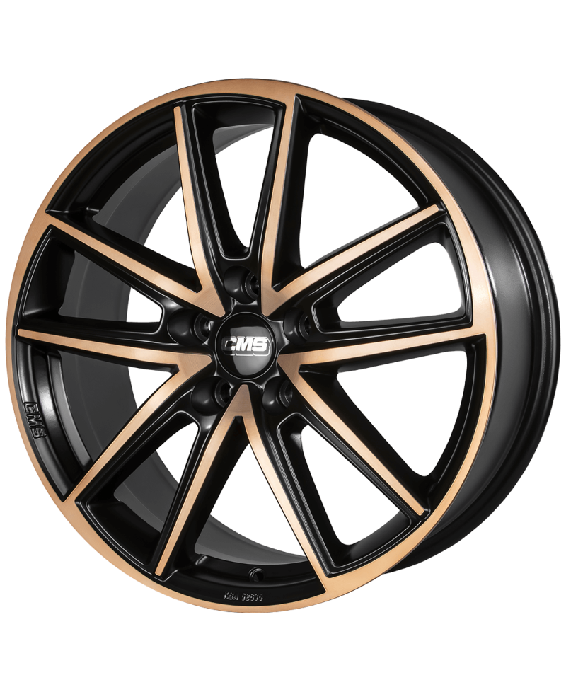 Jante ALU, CMS C30 Diamant Noir Cuivre, 7X17 5/112 ET45, Alésage 57.1