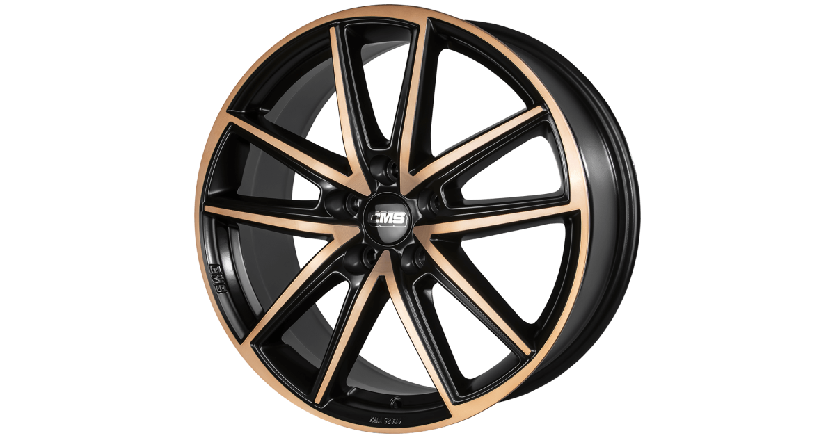 Jante ALU, CMS C30 Diamant Noir Cuivre, 7X17 5/112 ET45, Alésage 57.1