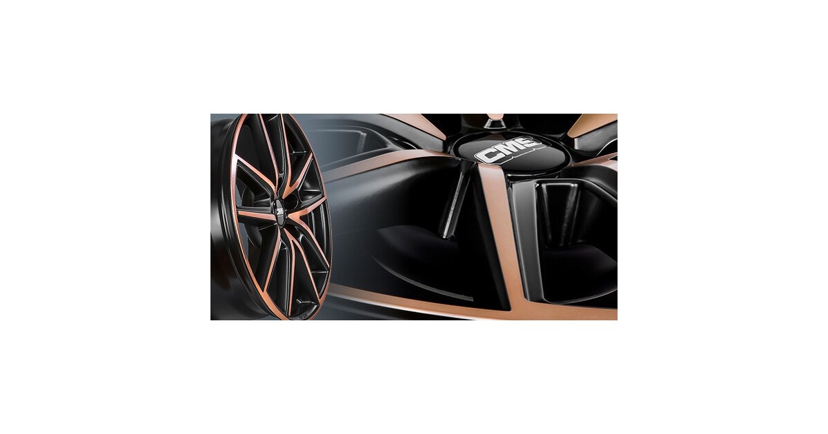 Jante ALU, CMS C30 Diamant Noir Cuivre, 7X17 5/112 ET45, Alésage 57.1