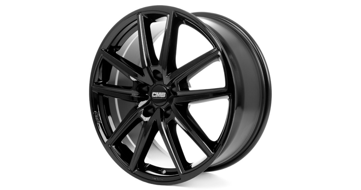 Jante ALU, CMS C30 Noir Brillant, 7.5X19 5/114.3 ET49, Alésage 67.1