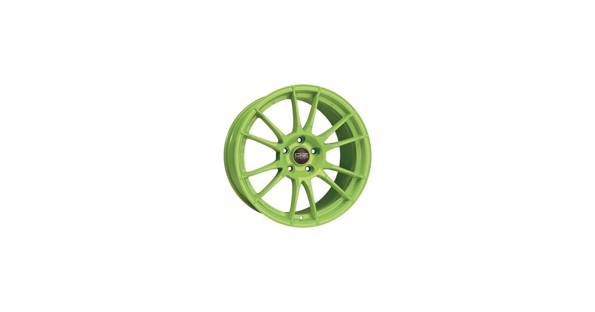 Jante ALU, OZ ULTRALHLT/GRE53 ACID GREEN, 8.50X19 15/130 ET53