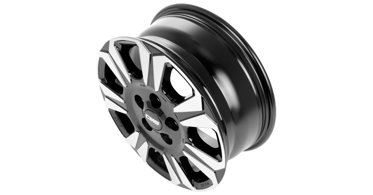 Jante ALU, CMS C31 Diamant Noir Brillant, 6.5X16 5/120 ET60, Alésage 65.1