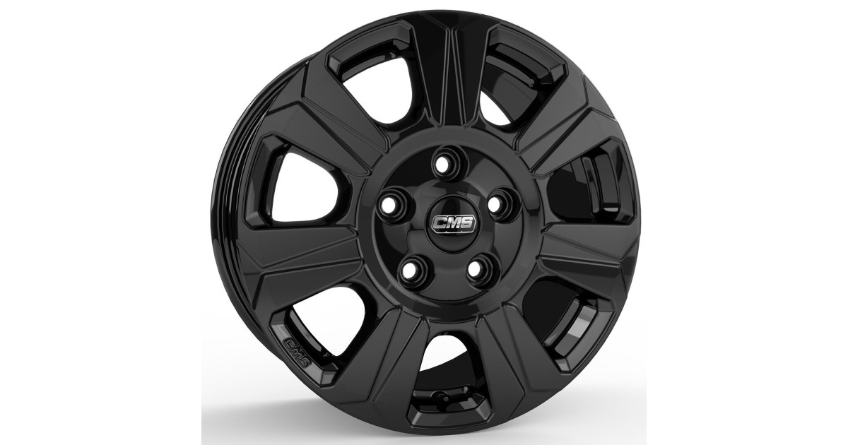 Jante ALU, CMS C31 Noir Brillant, 6.5X17 5/118 ET60, Alésage 71.1