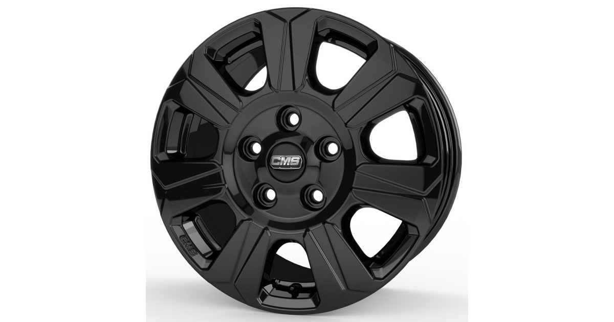 Jante ALU, CMS C31 Noir Brillant, 6.5X17 5/118 ET60, Alésage 71.1