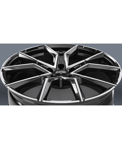 Jante ALU, CMS C33 Diamant Noir Brillant, 8X18 5/114.3 ET47, Alésage 67.1